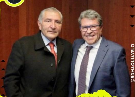 MONREAL SIGUE EN MODO REBELDE, SE REUNE CON ADAN AUGUSTO