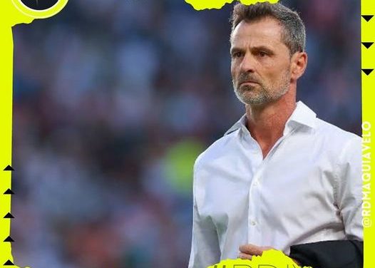 FELÍCITA ESPOSA A DIEGO COCCA, TRAS CONVERTIRSE EN DT DE TIGRES