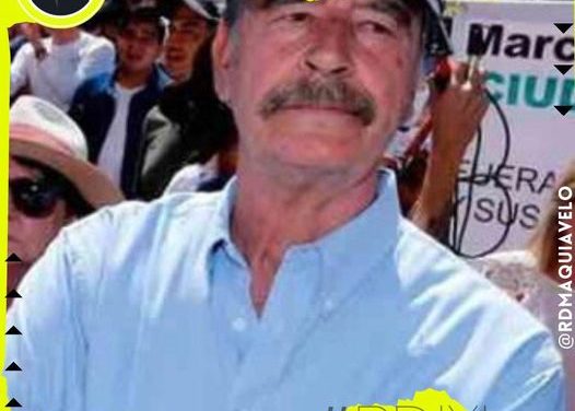 VICENTE FOX CREA VERSIÓN DEL HIMNO NACIÓ AL PARA EXHORTAR A ASISTENCIA A MARCHA DEL INE Y RECIBE CRÍTICAS