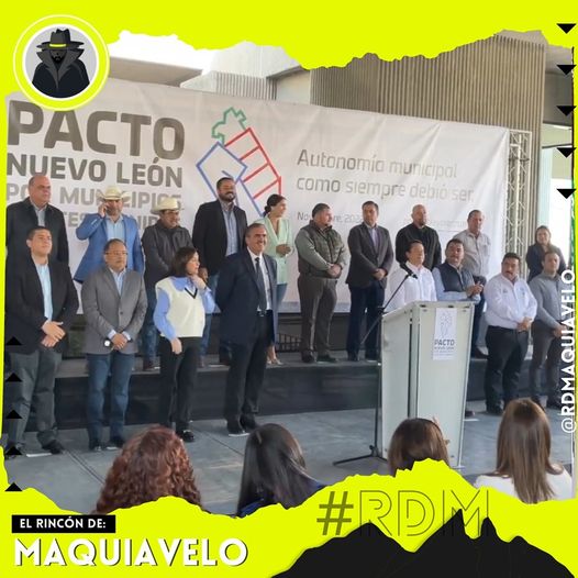 ALCALDES ANUNCIARON EL PACTO POR NUEVO LEÓN