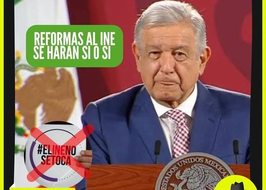 ¿Y TODO PARA QUÉ? DESPUÉS DE LA MARCHA, MORENA ADVIERTE QUE REFORMA DEL INE PASARÁ SÍ O SÍ, MODIFICARÁN LEYES Y SI NO SE PUEDE LA  CONSTITUCIÓN   POR: DON MAQUI