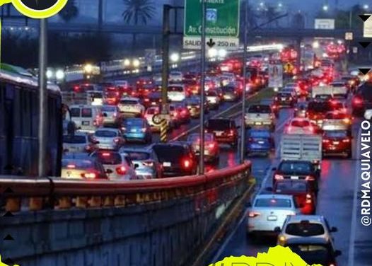 CON TAN SÓLO EL COMIENZO DEL BUEN FIN, LLOVIZNA MÁS FRÍO, CAOS VIAL ES VISIBLE