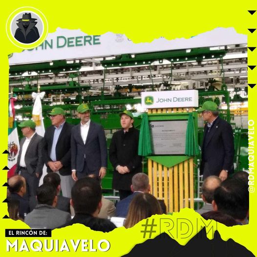 EMPRESA JOHN DEERE PRESENTA JUNTO AL GOBERNADOR SAMUEL GARCÍA PROYECTO DE INVERSIÓN EN NUEVO LEÓN POR MÁS DE 50 MILLONES DE PESOS