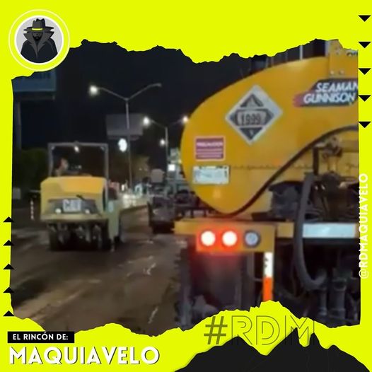 CONTINÚA SANTA CATARINA CON OBRAS VIALES NOCTURNAS