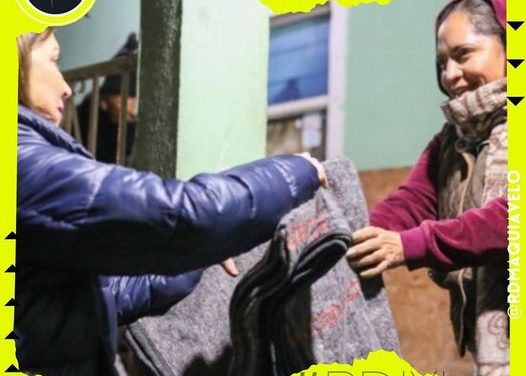 SE MOVILIZA GUADALUPE CON OPERATIVO POR BAJAS TEMPERATURAS