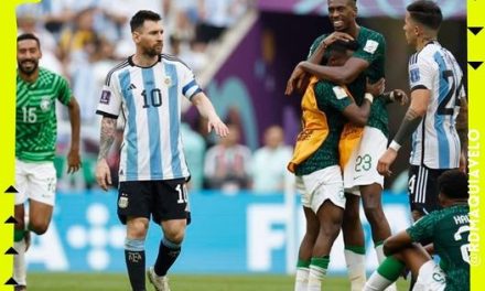 SUFRE ARGENTINA PRIMER DESCALABRO POR ARABIA SAUDITA SORPRESA PARA UNO DE LOS FAVORITOS DEL MUNDIAL