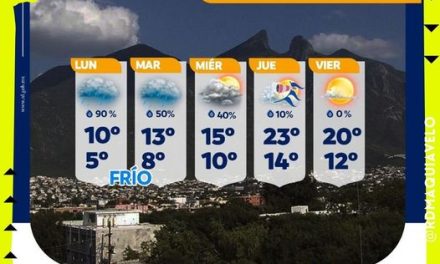 CONTINÚAN TEMPERATURAS BAJAS ESTA SEMANA