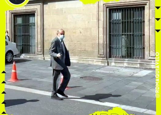 VISITA CARLOS SLIM A AMLO EN PALACIO NACIONAL