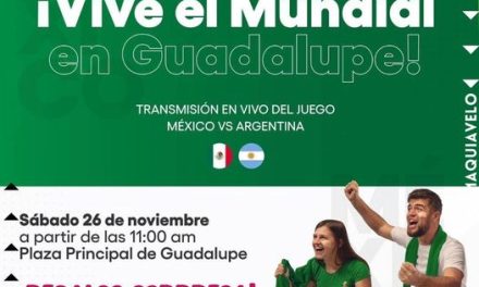 CRISTINA DÍAZ “SE PONE LA VERDE” Y PROMUEVE EL DEPORTE EN GUADALUPE