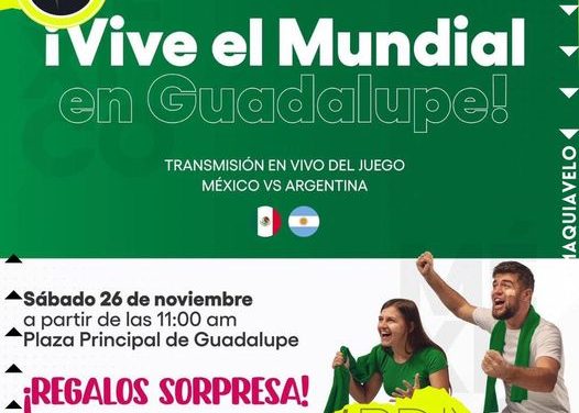 CRISTINA DÍAZ “SE PONE LA VERDE” Y PROMUEVE EL DEPORTE EN GUADALUPE