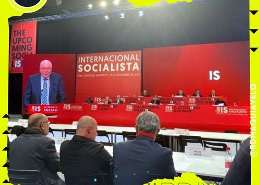 NOMBRAN A ALITO VICEPRESIDENTE DE LA INTERNACIONAL SOCIALISTA