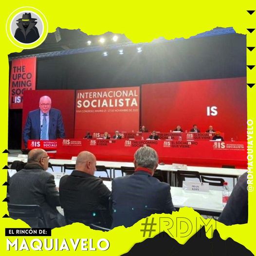 NOMBRAN A ALITO VICEPRESIDENTE DE LA INTERNACIONAL SOCIALISTA