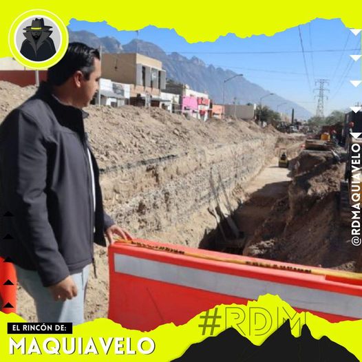 SUPERVISA JESUS NAVA REHABILITACIÓN DE VIALIDADES EN SANTA CATARINA