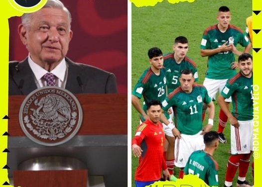 CON LA ESPERANZA PUESTA EN EL ÚLTIMO PARTIDO, AMLO ANIMA AL TRICOLOR