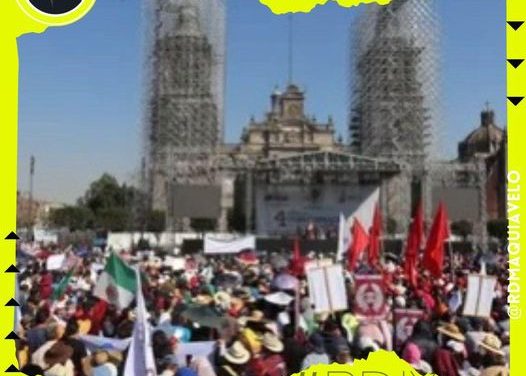 DESPUÉS DE MARCHAR, AMLO PRESENTA SU CUARTO INFORME DE GOBIERNO ANTE LOS CIUDADANOS