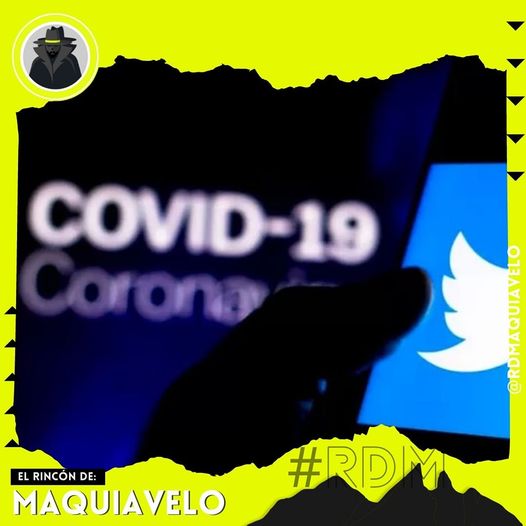 ELIMINA TWITTER POLÍTICA DE CENSURA SOBRE COVID-19