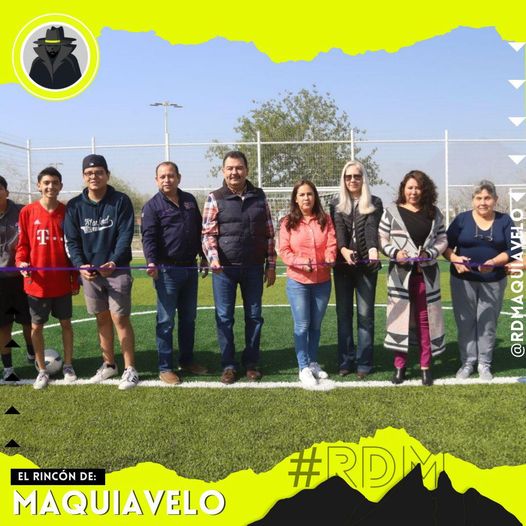 CARLOS GUEVARA CONSTRUYE MÁS ESPACIOS DEPORTIVOS PARA LOS JÓVENES DE GARCÍA