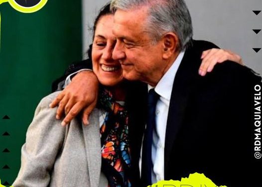 AMLO DEFIENDE A CLAUDIA SHEINABAUM Y ACUSA AL INE POR CENSURAR