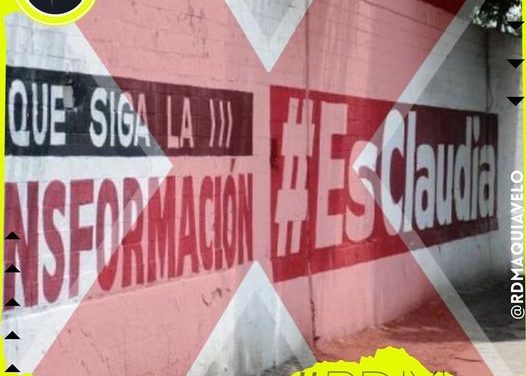 INE RETIRA PERMISOS DE PINTAR BARDAS Y COLGAR LONAS A FAVOR DE UN POSIBLE CANDIDATO A LA PRESIDENCIA EN LAS CAMPAÑAS 2024