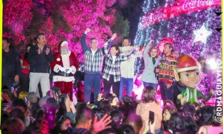 ALCALDESA CRISTINA DIAZ Y TOMÁS MONTOYA INICIAN LA TEMPORADA DE POSADAS NAVIDEÑAS EN GUADALUPE