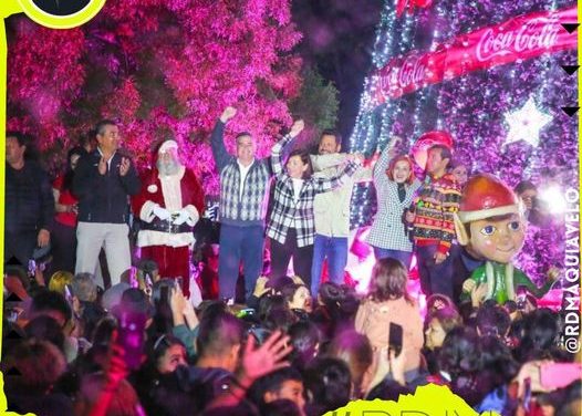 ALCALDESA CRISTINA DIAZ Y TOMÁS MONTOYA INICIAN LA TEMPORADA DE POSADAS NAVIDEÑAS EN GUADALUPE