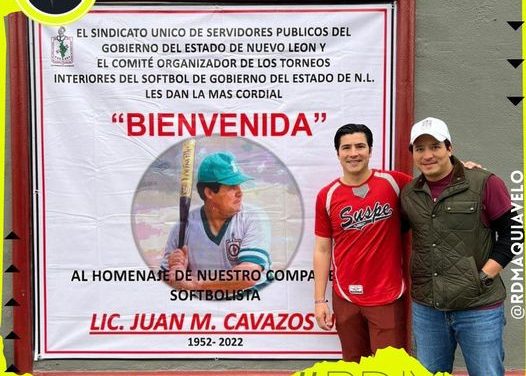 SINDICALIZADOS DEL SUSPE RINDEN HOMENAJE AL EX SECRETARIO GENERAL JUAN MANUEL CAVAZOS POR SU GRAN LIDERAZGO