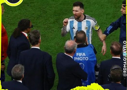 SE ARMA BRONCA ENTRE LIONEL MESSI CON DIRECTOR TÉCNICO DE HOLANDA