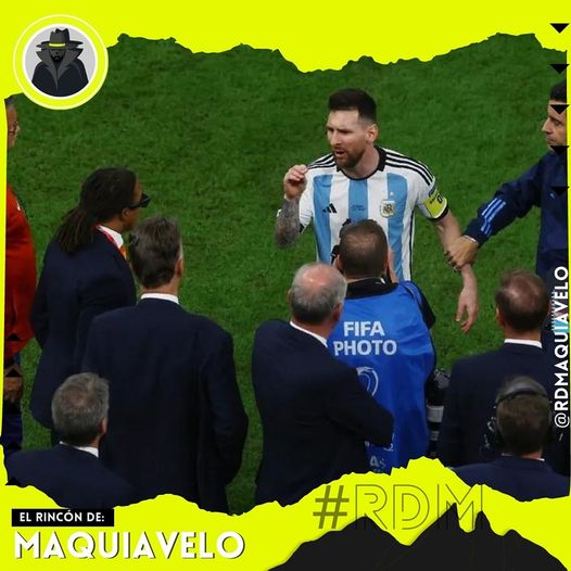 SE ARMA BRONCA ENTRE LIONEL MESSI CON DIRECTOR TÉCNICO DE HOLANDA