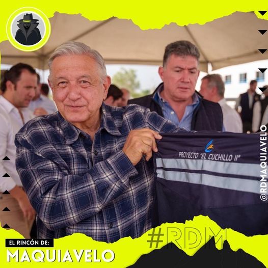 EN EVENTO PRIVADO CON EMPRESARIOS Y AUTORIDADES, AMLO VISITA “EL CUCHILLO 2”