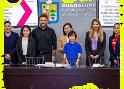 TOMA PROTESTA NUEVO SECRETARIO EJECUTIVO DEL SISTEMA DE PROTECCIÓN DE NIÑAS, NIÑOS Y ADOLESCENTES EN GUADALUPE