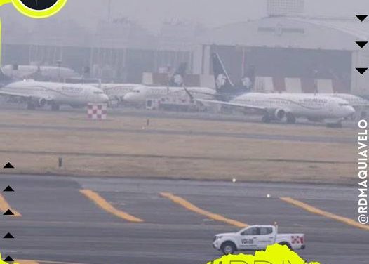 FUENTES CERCANAS AL AICM INFORMAN QUE NEBLINA AFECTÓ 80 VUELOS