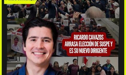 Y EN EL “SUSPE” TRIUNFÓ EL CARISMA Y PROFESIONALISMO DE SU NUEVO LÍDER RICARDO CAVAZOS BALDERAS ¡ARRASÓ CON LA ELECCIÓN!  POR: DON MAQUI