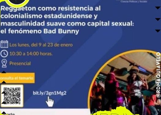 UNAM SE TOMÓ MUY ENSERIO CUANDO BAD BUNNY CANTÓ “Y EMPEZAR EL 2023 BIEN CABR…” PREPARAN CURSO PARA ESTUDIAR AL REGGAETONERO