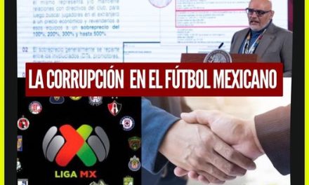 SE EXHIBE DURANTE LA MAÑANERA LA CORRUPCION QUE SE VIVE EN EL FÚTBOL MEXICANO POR: DON MAQUI