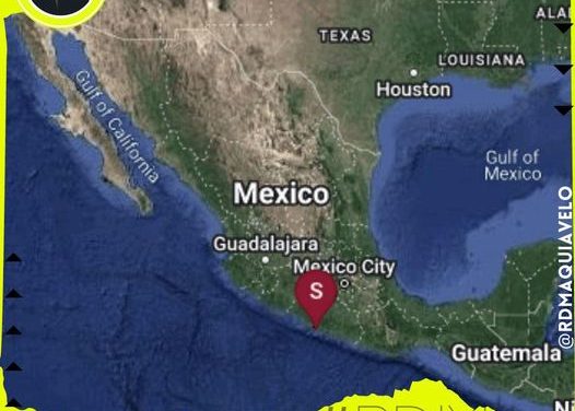 SE REGISTRA SISMO DE 6.0 DE MAGNITUD EN GUERRERO