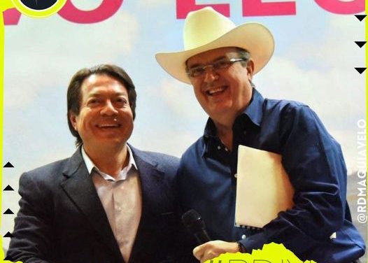 MARCELO EBRARD ES RECIBIDO CON PORRAS DE “PRESIDENTE” Y ANUNCIA QUE PREPARA GIRA POLÍTICA EN MUNICIPIOS DE NUEVO LEÓN