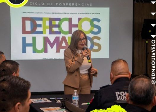 CEDH CAPACITA A PERSONAL DE SEGURIDAD DE TODOS LOS MUNICIPIOS EN DERECHOS HUMANOS