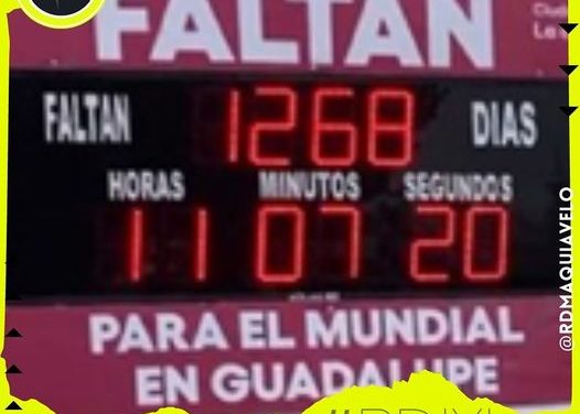 LOS GUADALUPENSES YA ESPERAN LA COPA MUNDIAL EN EL BBVA