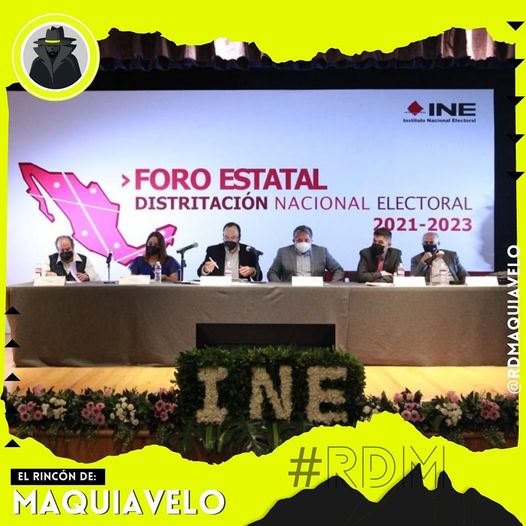 INE ANUNCIA NUEVA DISTRITACIÓN ELECTORAL