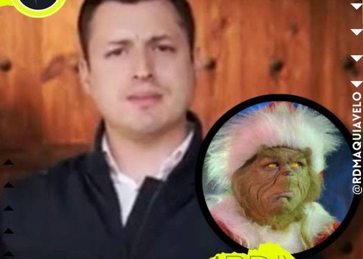 TENEMOS AL PRIMER GRINCH DE LA FECHA Y ES NADA MÁS Y NADA MENOS QUE COLOSIO RIOJAS