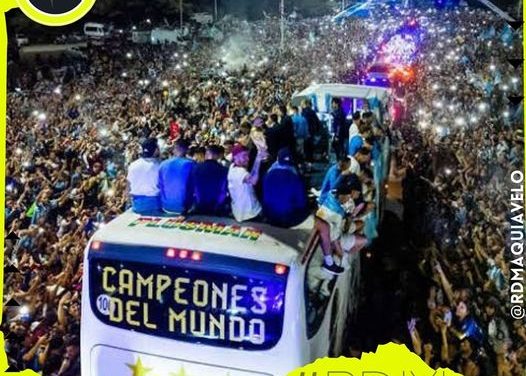 ARGENTINA DECRETA EL 20 DE DICIEMBRE COMO DÍA DE CELEBRACIÓN POR EL TRIUNFO DE LA COPA MUNDIAL QATAR 2022