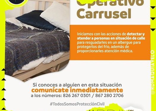 GENERAL TERÁN IMPLEMENTA OPERATIVO CARRUSEL