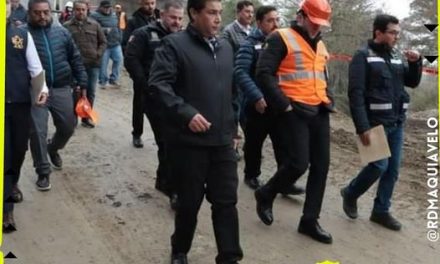 PACO TREVIÑO RECORRE JUNTO A SAMUEL GRACÍA LOS AVANCES DEL PERIFÉRICO METROPOLITANO EN JUÁREZ