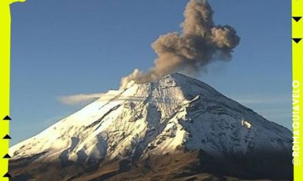 SORPRENDE EXPLOSIÓN DEL POPOCATÉPETL A 28 AÑOS DE SU PRIMERA EMISIÓN DE CENIZA