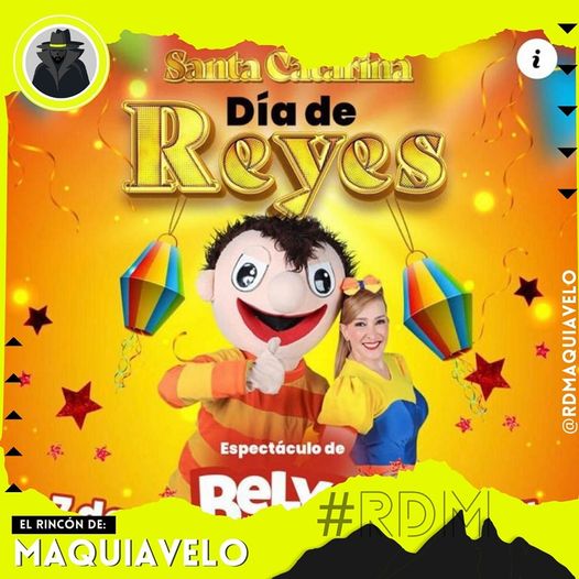 ALCALDE JESÚS NAVA ANUNCIA QUE EL SHOW DE BELY Y BETO SE PRESENTARÁ EL DÍA DE REYES EN SANTA CATARINA  .