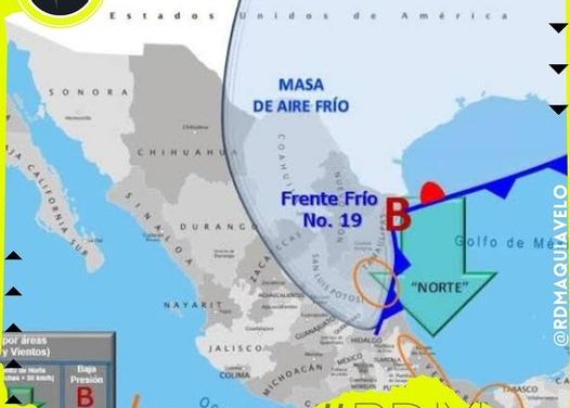 PROTECCIÓN CIVIL ANUNCIA RECOMENDACIONES ANTE FRENTE FRÍO 19