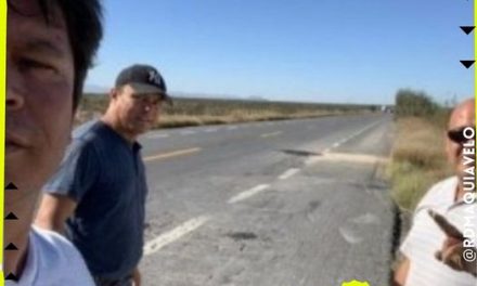 PONEN CIUDADANOS MANOS A LA OBRA EN CARRETERA MONTERREY-MONCLOVA