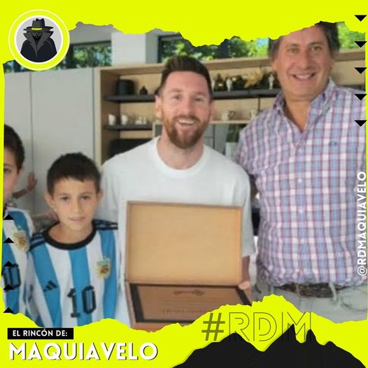 MESSI ES NOMBRADO CIUDADANO ILUSTRE EN CIUDAD CERCANA A SU LUGAR DE NACIMIENTO