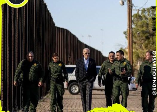 EL PRIMER VUELO DE JOE BIDEN EN EL 2023 ES A MÉXICO Y SU PRIMER PARADA ES EN LA FRONTERA ENTRE  ESTADO UNIDOS Y NUESTRO PAÍS