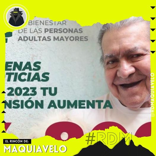 PENSIÓN PARA EL BIENESTAR DE LAS PERSONAS ADULTAS MAYORES, AUMENTARÁ EN UN 25% .